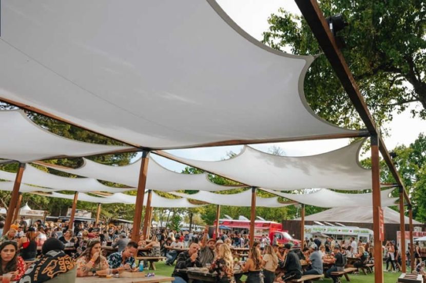 Alquiler pergola malla sombra