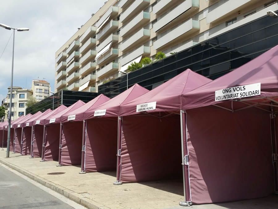 Alquiler carpas plegables